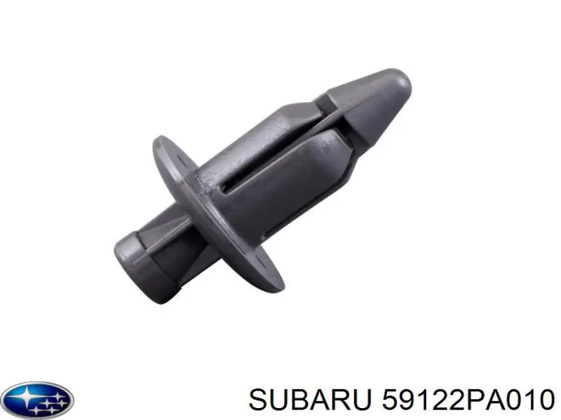 59122PA010 Subaru clips de fijación de parachoques delantero