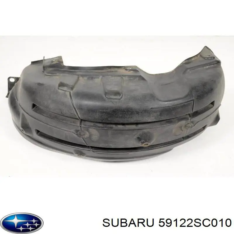 59122SC010 Subaru guardabarros interior, aleta trasera, izquierdo