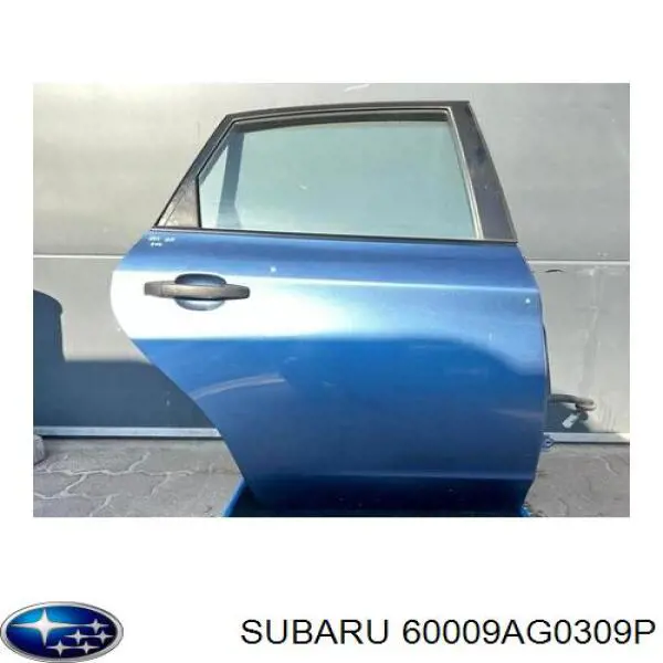 Puerta de coche, delantera, izquierda para Subaru Legacy (B13)