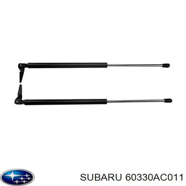 60330AC011 Subaru amortiguador de maletero