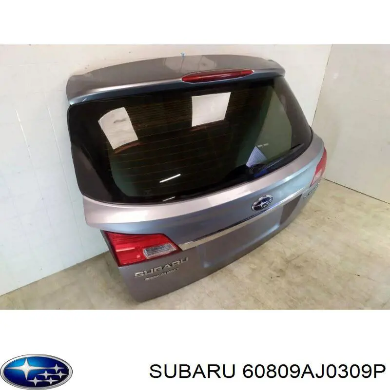 60809AJ0309P Subaru puerta trasera de maletero (3/5a puerta trasera)