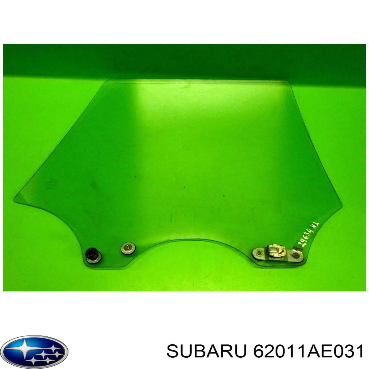 62011AE031 Subaru luna de puerta trasera izquierda