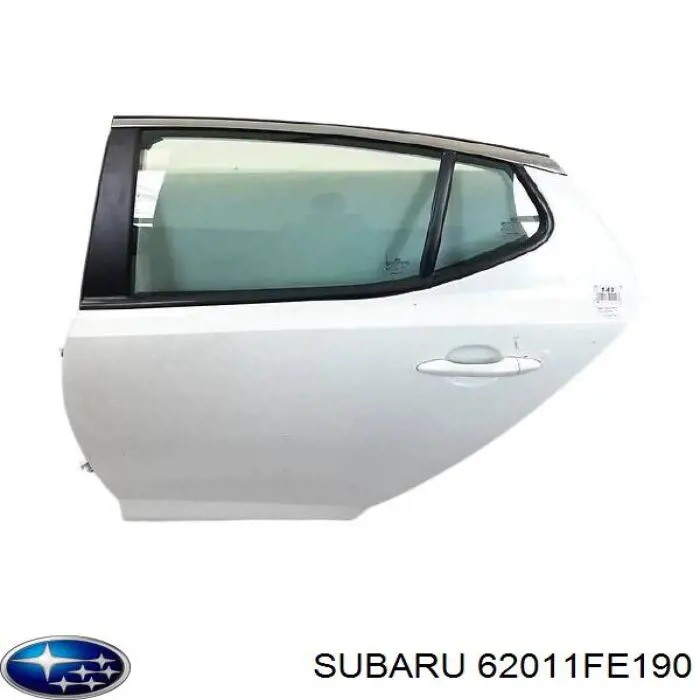 Luna lateral trasera izquierda para Subaru Impreza (GD, GG)