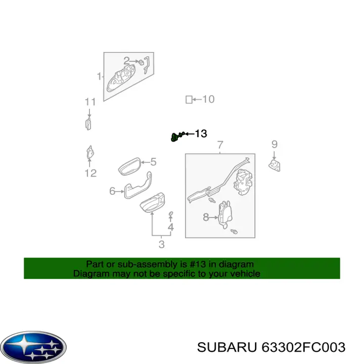 63302FC003 Subaru