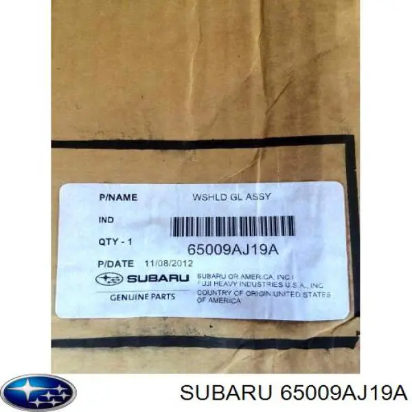 Comprar 65009AJ93A Subaru Luna parabrisas