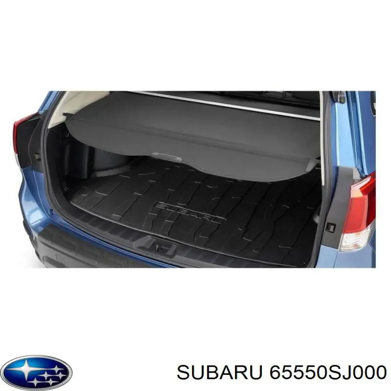 Cortina del compartimento de equipaje 65550SJ000 Subaru