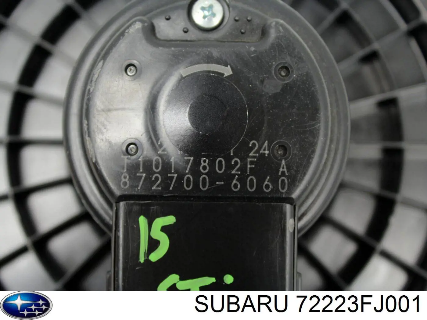 34452 NRF Ventilador de habitáculo