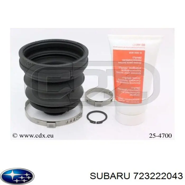 723222043 Subaru fuelle, árbol de transmisión delantero interior