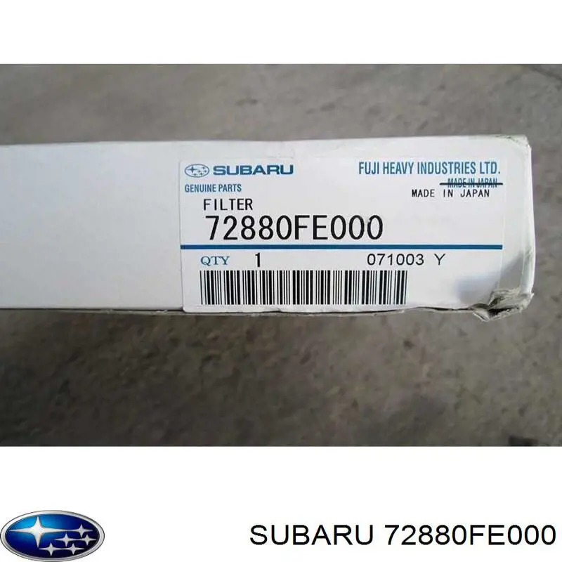 72880FE000 Subaru filtro habitáculo