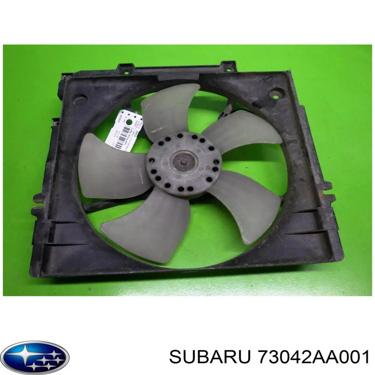 Ventilador (rodete +motor) aire acondicionado con electromotor completo para Subaru Legacy (BC)