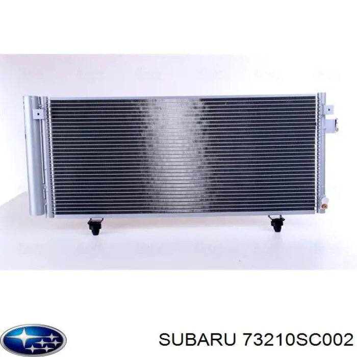 73210SC002 Subaru condensador aire acondicionado