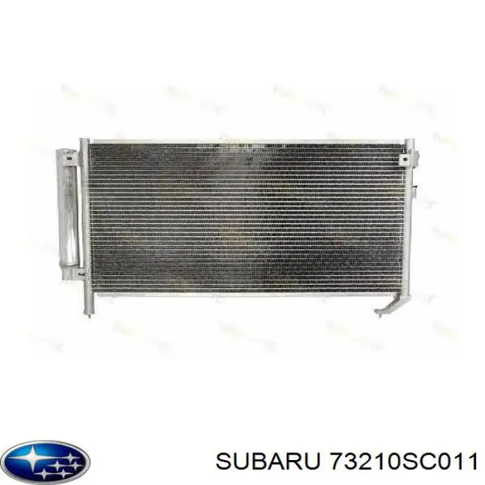 73210SC011 Subaru condensador aire acondicionado