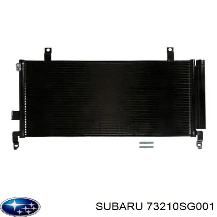 73210SG001 Subaru condensador aire acondicionado