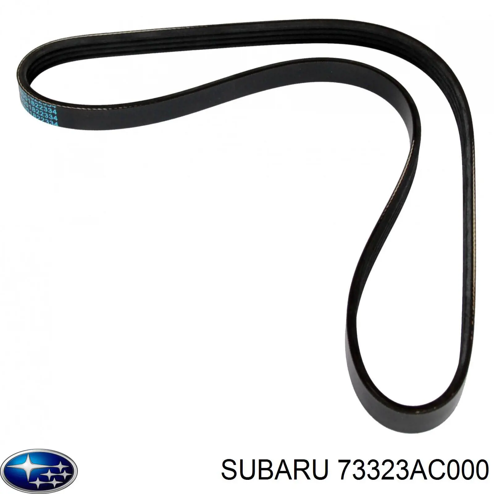 Correa trapezoidal Subaru Forester 1 S10, SF