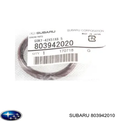 Junta de tapa del tubo de llenado de aceite Subaru 803942010 precio, desde 5,94 EUR