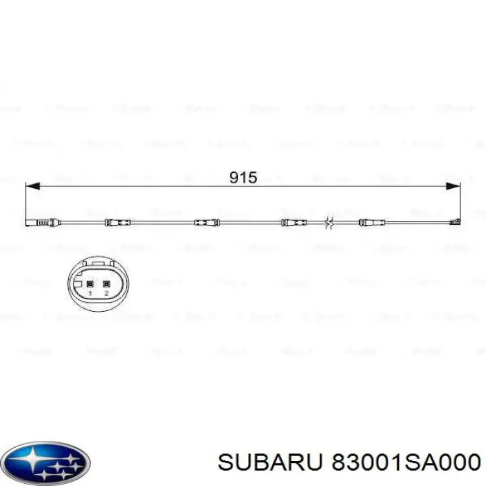 Interruptor de las luces antiniebla Subaru 83001SA000 precio, desde 39,20 EUR