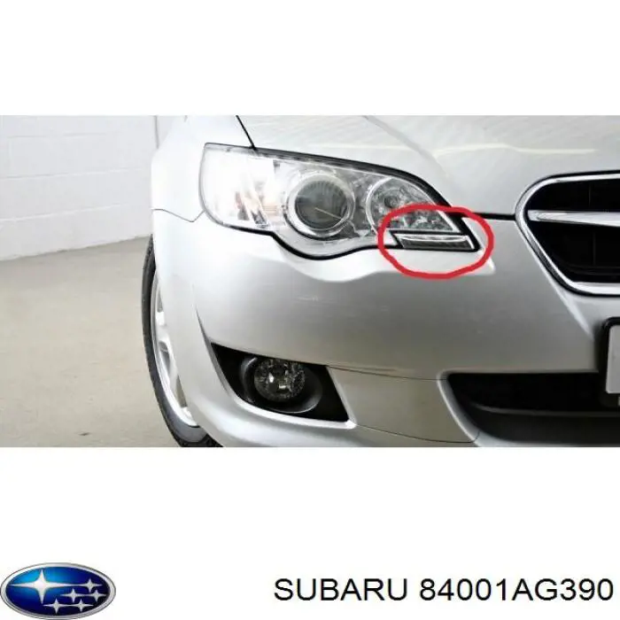 84001-AG390 Subaru faro izquierdo