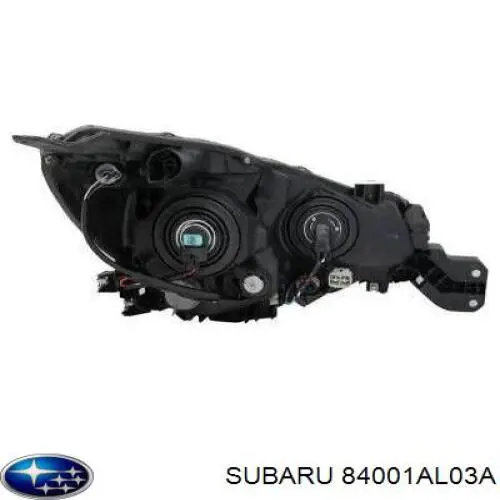 84001AL03A Subaru faro izquierdo