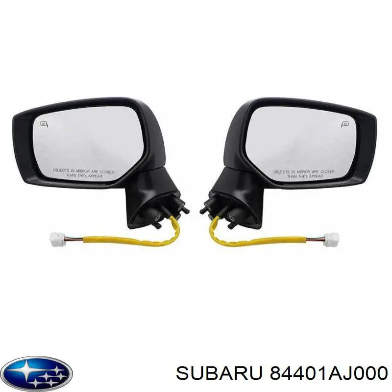 84401AJ000 Subaru luz intermitente de retrovisor exterior derecho