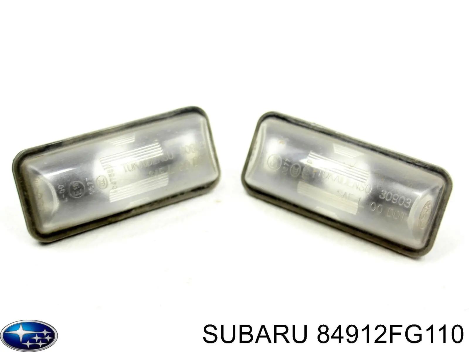 Lampara de matricula Subaru 84912FG110 precio, desde 30,67 EUR