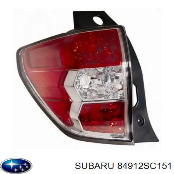 84912SC151 Subaru piloto posterior izquierdo