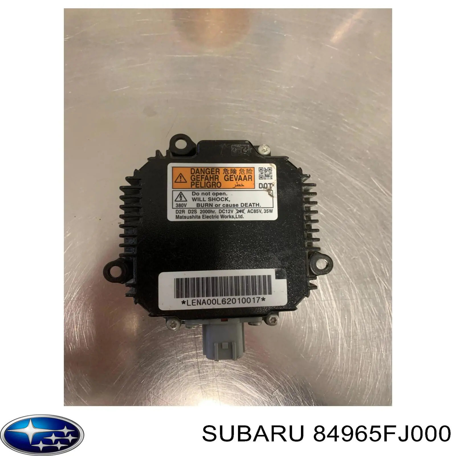 84965FJ000 Subaru xenon, unidad control