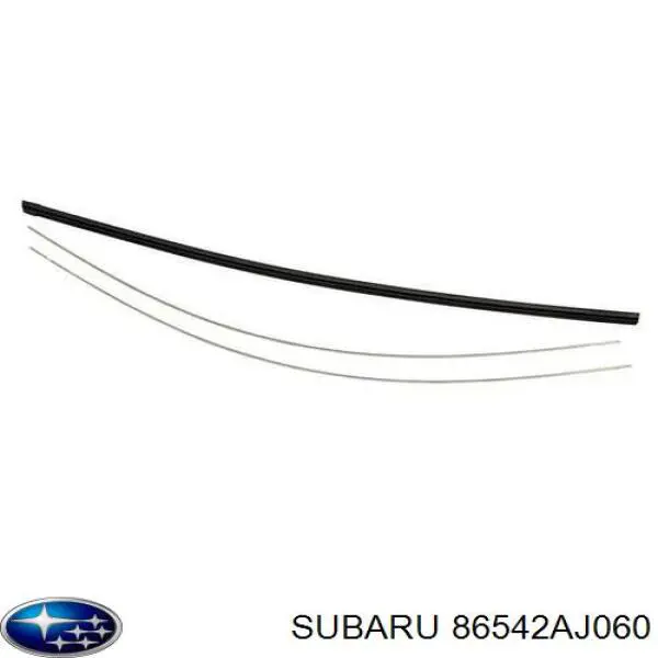 Escobilla del limpiaparabrisas del lado del pasajero Subaru 86542AJ060 precio, desde 7,71 EUR