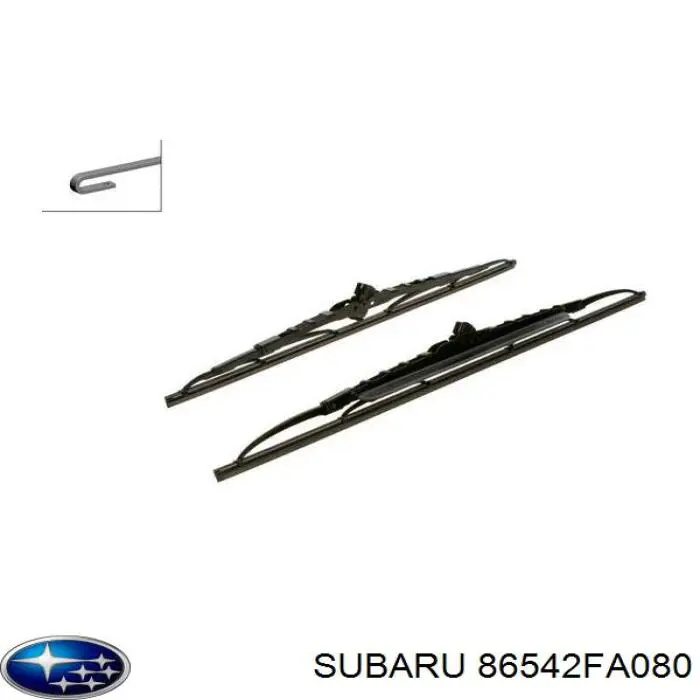 Comprar 86542FA080 Subaru Juego de escobillas de luna delantera, 2 piezas