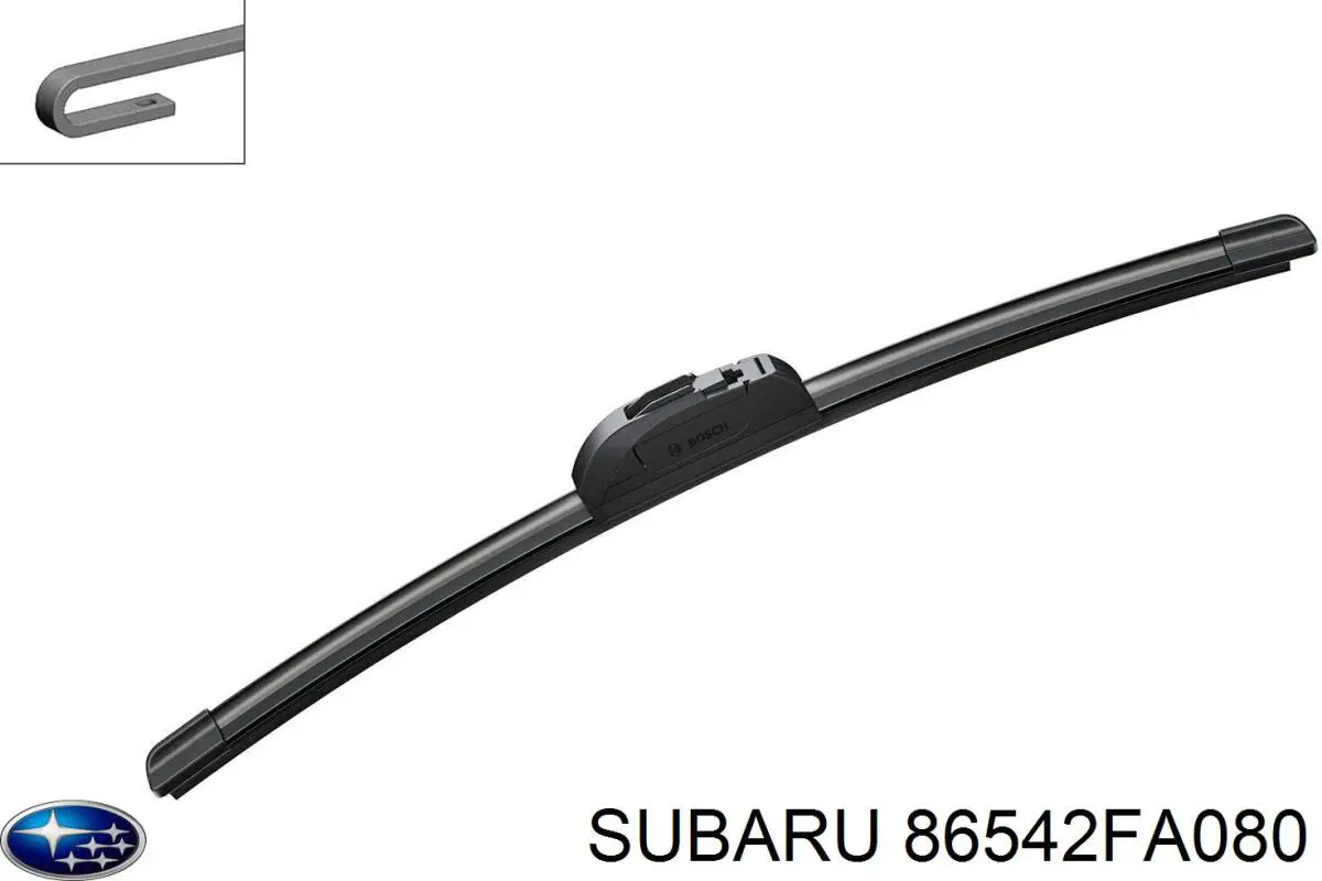 Juego de limpiaparabrisas de luna delantera, 2 piezas Toyota Corolla E12