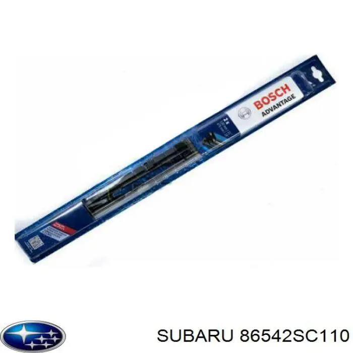 Comprar 86542SC110 Subaru Escobilla del limpiaparabrisas del lado del conductor