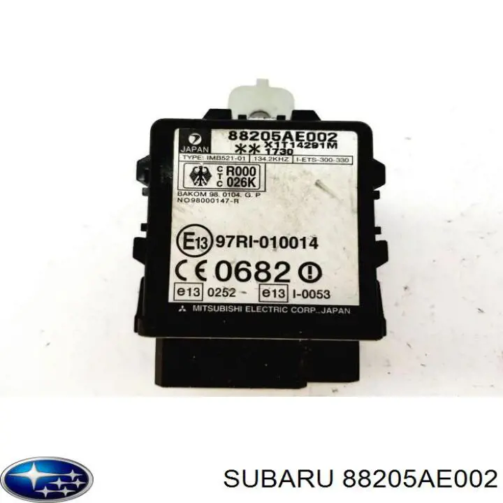 Módulo de control del inmovilizador Subaru 88205AE000 precio, desde 49,37 EUR