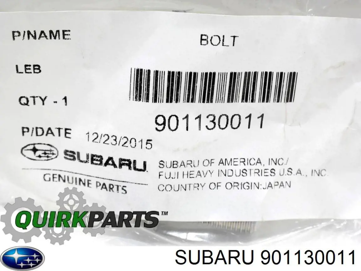 Comprar 901130011 Subaru 
