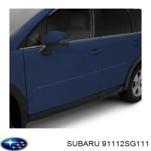 Moldura de guardabarros delantero izquierdo Subaru 91112SG111 precio, desde 18,50 EUR