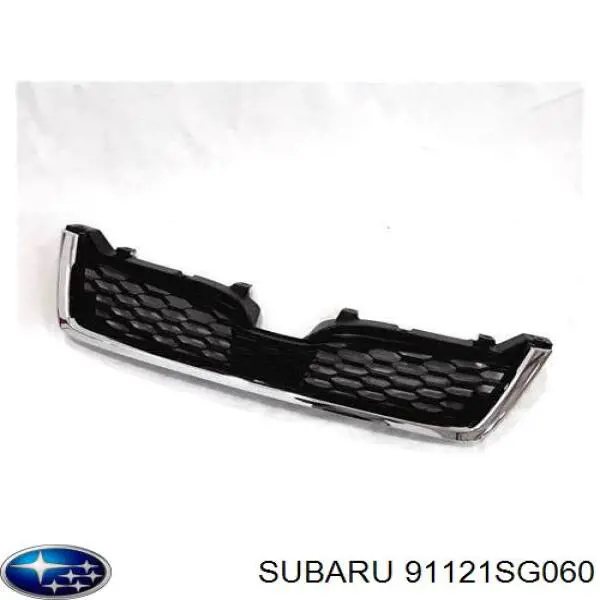91121SG060 Subaru rejilla de radiador
