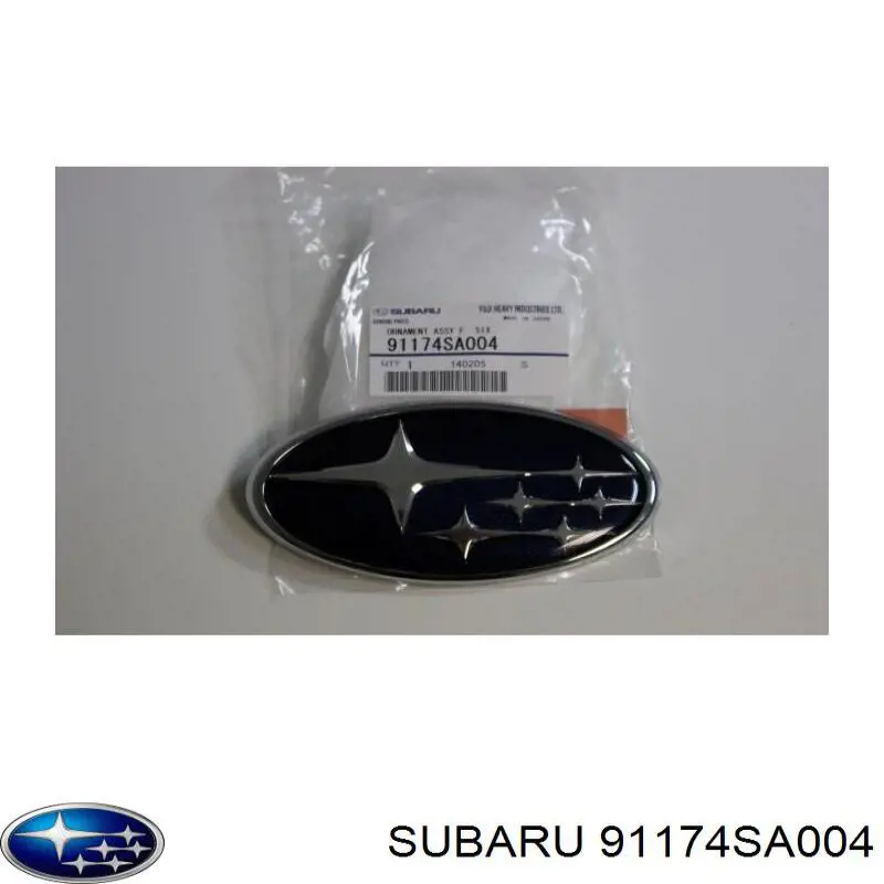 Emblema de la parrilla del radiador Subaru 91174SA004 precio, desde  EUR