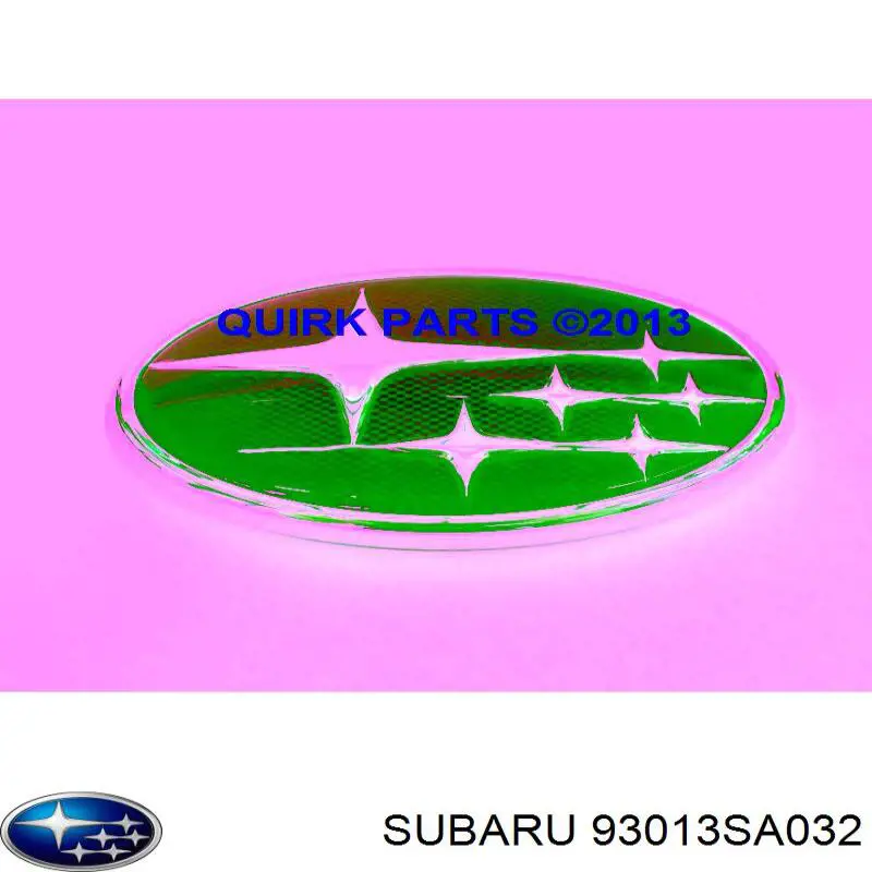 Emblema de la rejilla para Subaru Legacy (B13)