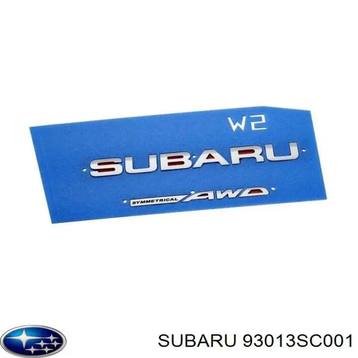 Emblema de la parrilla del radiador Subaru 93013SC001 precio, desde 36,38 EUR