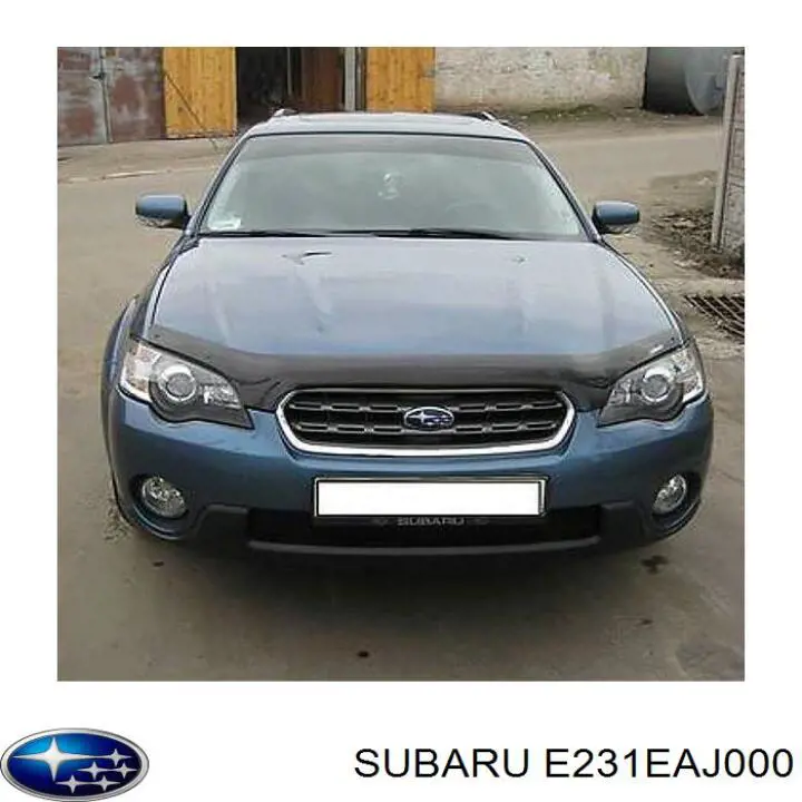 Deflector de capó para Subaru Outback IV B14, BR