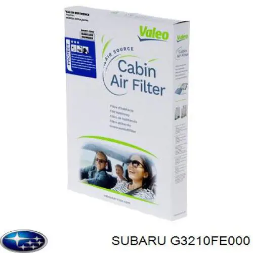 G3210FE000 Subaru filtro habitáculo