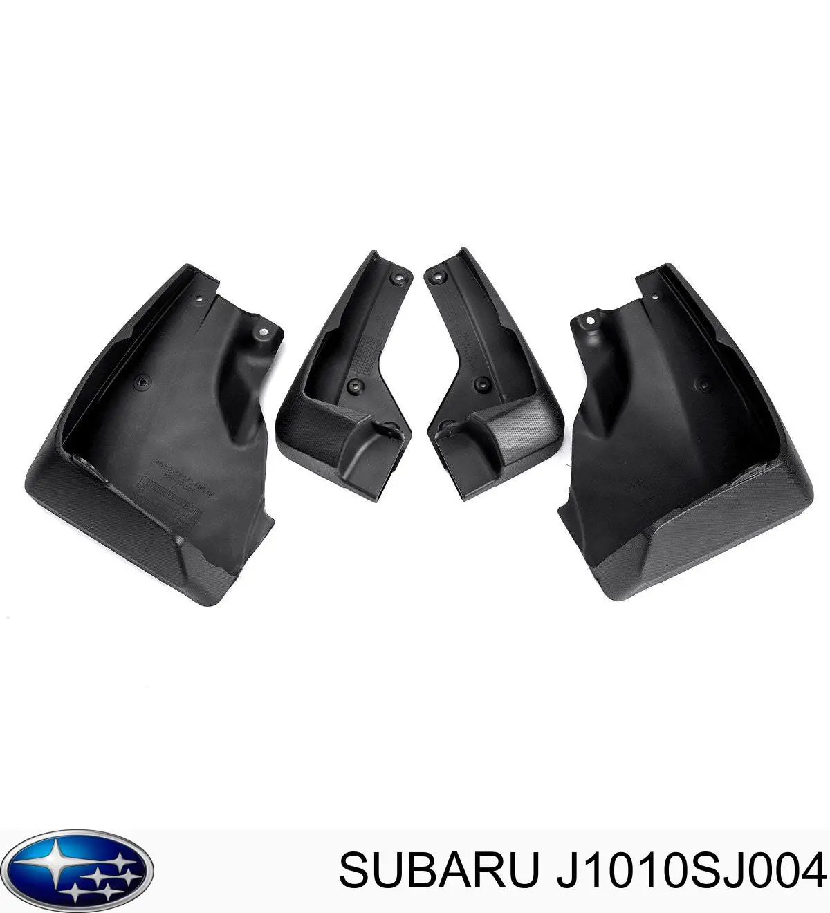 J1010SJ004 Subaru Juego de faldillas guardabarro traseros