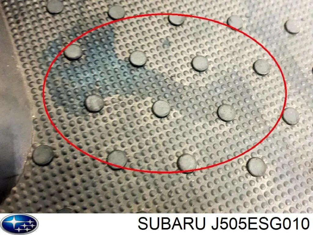 Comprar J505ESG010 Subaru Juego de alfombrillas delanteras, 2 piezas