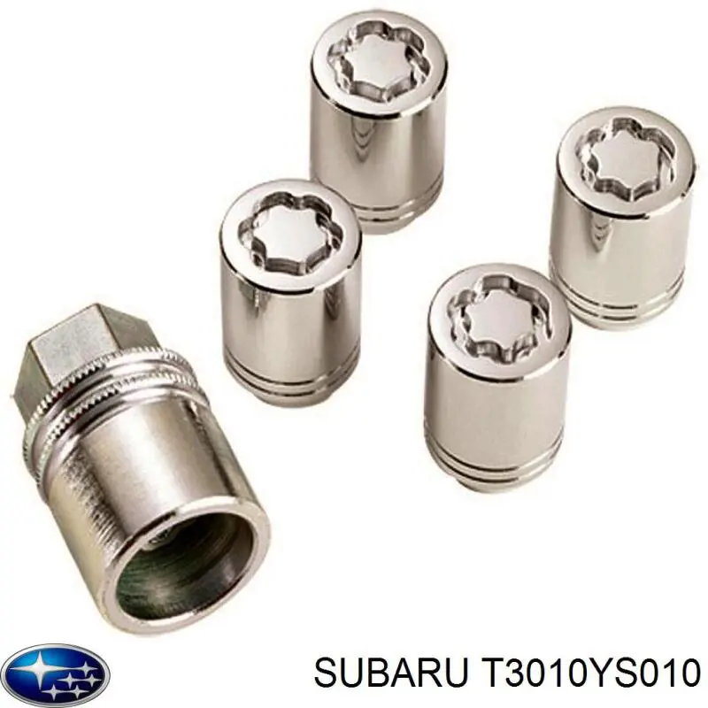Tuercas de rueda T3010YS010 Subaru