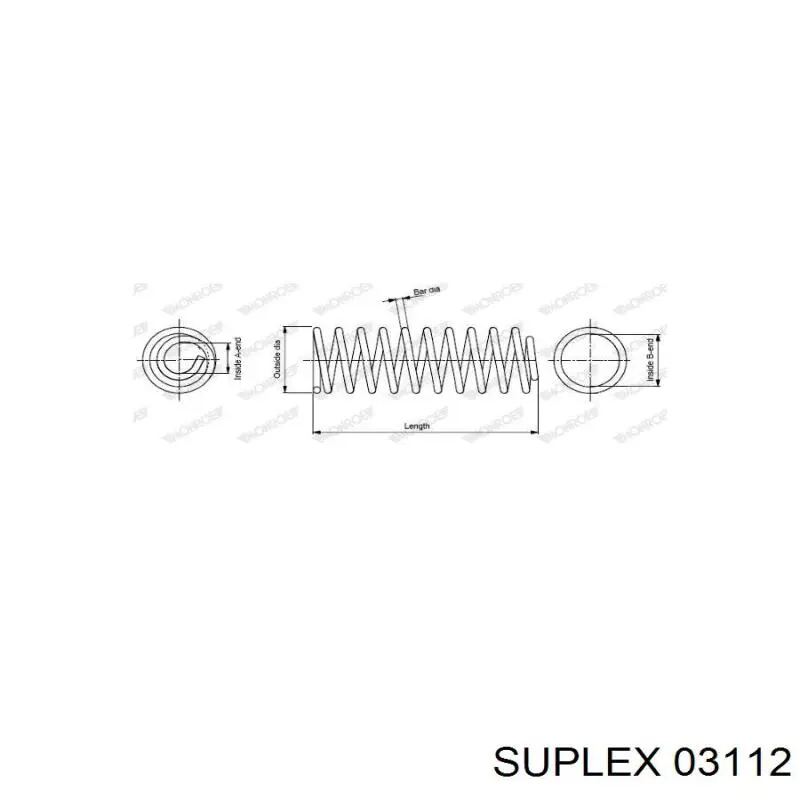 Muelle 8D9511115A VAG
