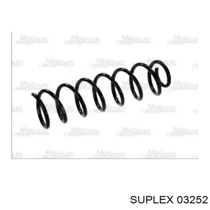 03252 Suplex muelle de suspensión eje delantero