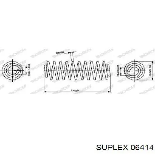 6787202 BMW Muelle trasero