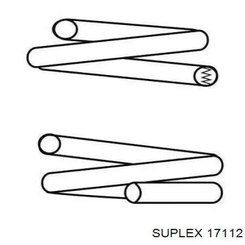 Muelle delantero 17112 Suplex