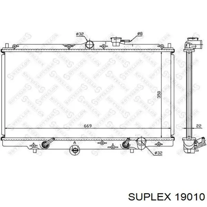 19010 Suplex muelle de suspensión eje delantero