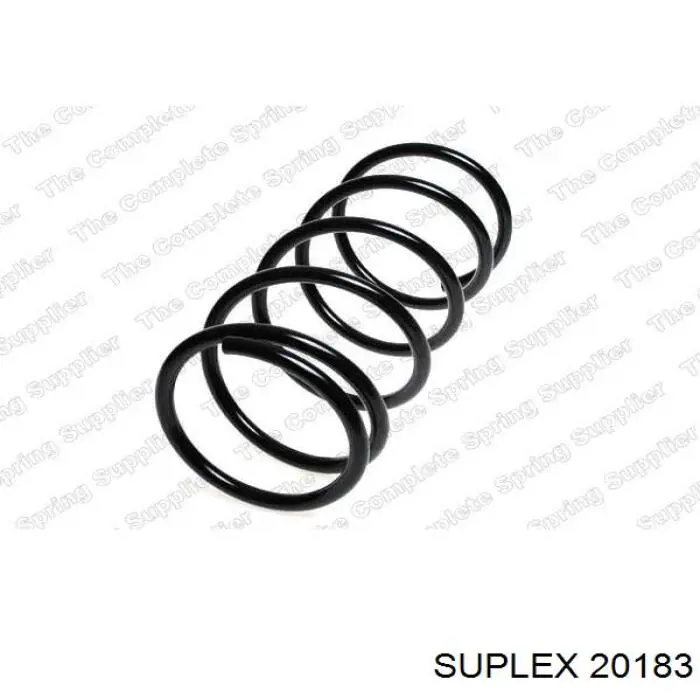 20183 Suplex muelle de suspensión eje delantero