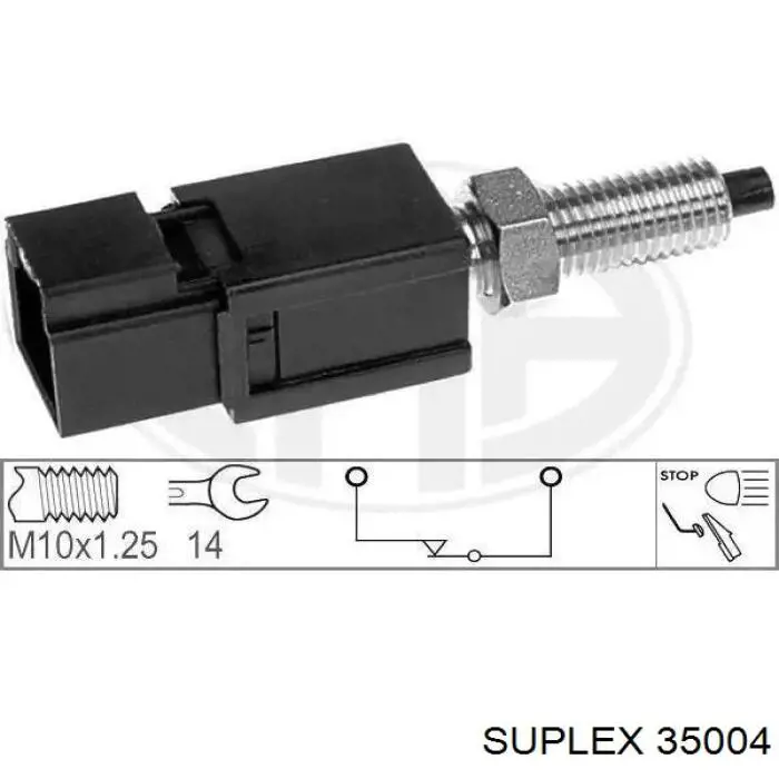 35004 Suplex muelle de suspensión eje delantero