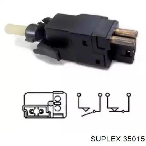 35015 Suplex muelle de suspensión eje delantero